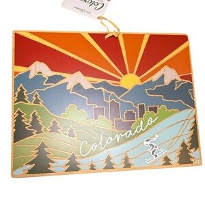 Totally Bamboo “Colorado” Cutting & Serving Board – Artwork by Summer Stokes